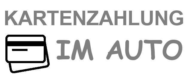 Kartenzahlung im Auto